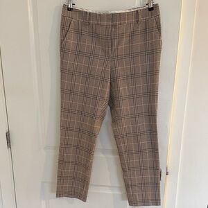 Talbots Women’s Brown Plaid Dress Pants